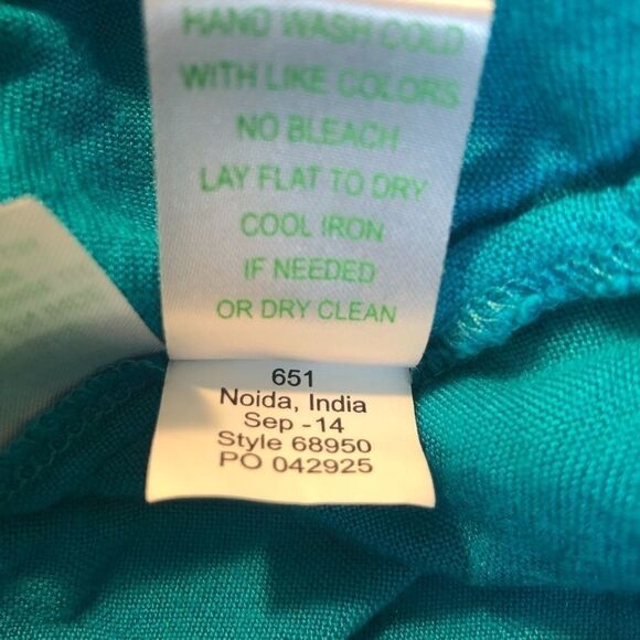 LILLY PULITZER turquoise briony croc… - Picture 7 of 7